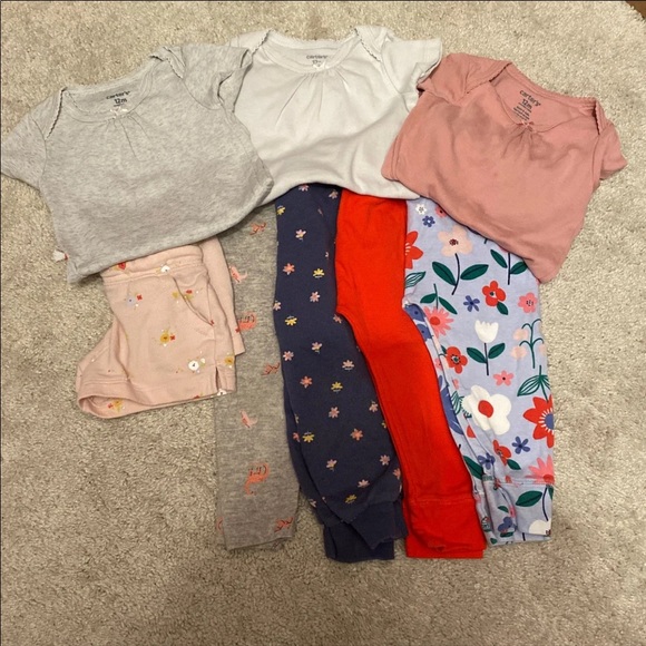 Carter's Other - Size 12 month Carters Baby Girl Bundle